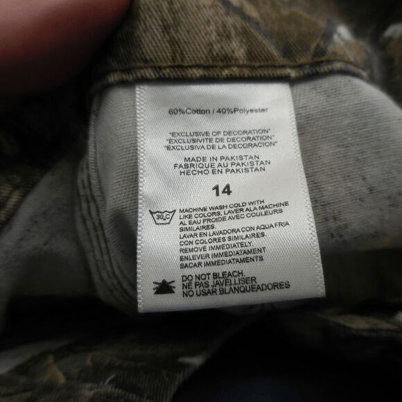 Ranger Womens Camo Cargo Pants Size 14 28"W 26"L Gorpcore Outdoors Hunting EUC - Picture 7 of 8
